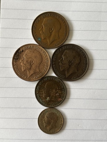 King george coins - george,