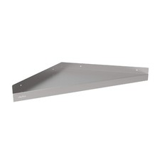 Displaypro Chefkit Stainless Steel Wall Corner Shelf