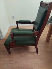 His and hers matching Antique Victorian Armchairs used. Excellent condition l