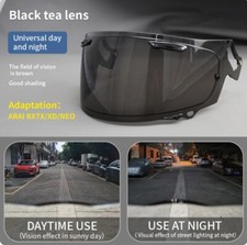 Arai RX7X Corsair-X Visor Lens Black