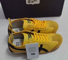 Onitsuka Tiger Mexico 66 Trainers Yellow/Black UK 5.5