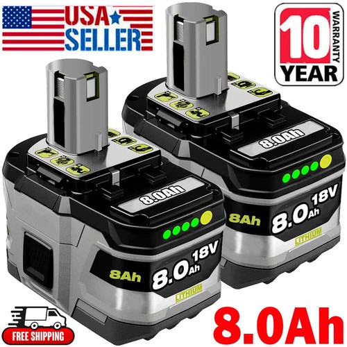 2pack 0ah for ryobi - 8.0ah,