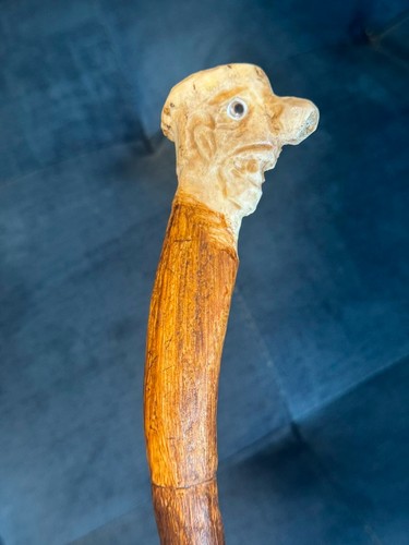 Walking stick hand carved - stick,