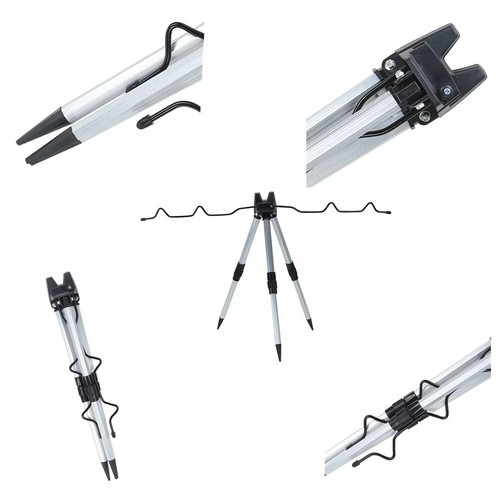 Portable folding fishing rods - folding,