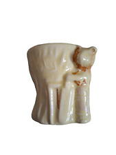 Sooty Egg Cup, Sooty Playing Cricket, Keele Street Pottery, Vintage 1950's
