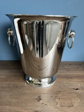 Letang Remy Large Footed Ice Bucket Detailed Handles VGC MCM Vintage France