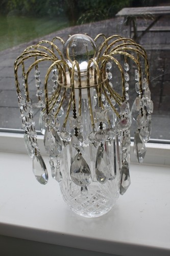 Lovely crystal chandelier - lovely,