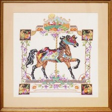 Framed Cross Stitch Picture