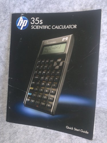 Hewlett packard 35s - packard, hp-35s