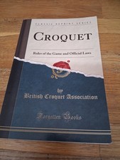 Croquet Rules of The Game and