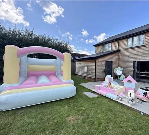 Pastel multi coloured bouncy - multi,