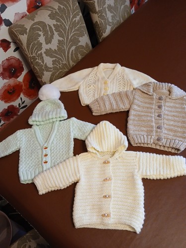 Hand knitted baby - knitted,
