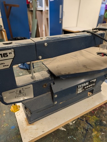 Titan scroll saw r09w21 - titan, 240v