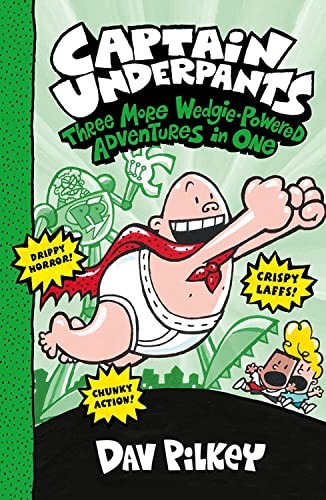 Captain underpants three more - captain, underpants: