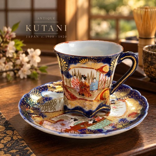 Vintage japanese kutani - japanese,