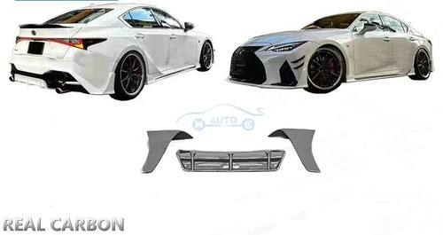 Real carbon fiber rear bumper - fiber,
