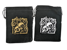Dice Bag Skull Pouch Design
