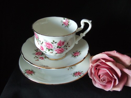 Vintage english bone - bone, tea