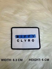 Biffy Clyro Rock Band A++ Embroidered Patch Sew Iron on Patches Transfer Clothes