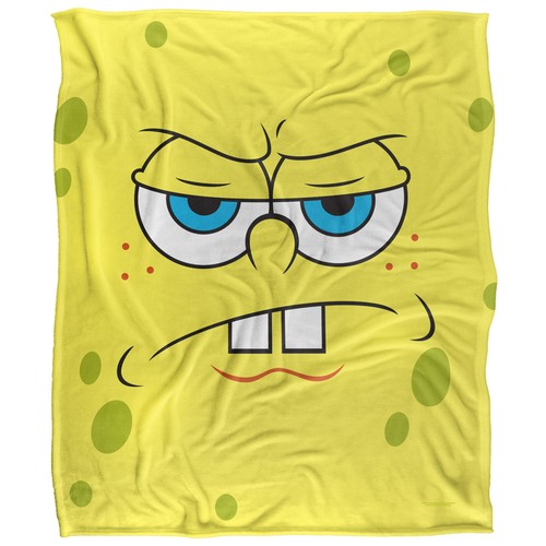 Spongebob angry face - angry, silky