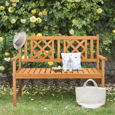 Garden Bench Twin Cross
