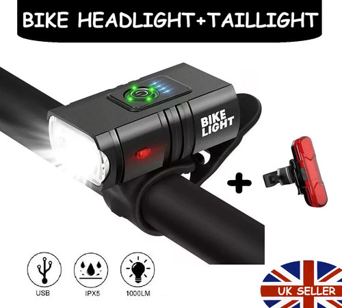 Led mountain bike light usb - mountain,