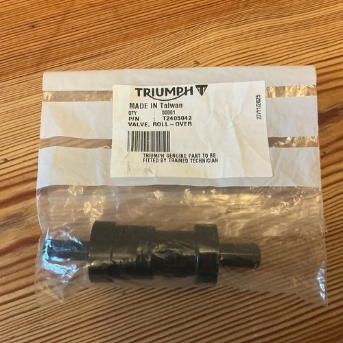 Triumph fuel tank rollover - fuel,