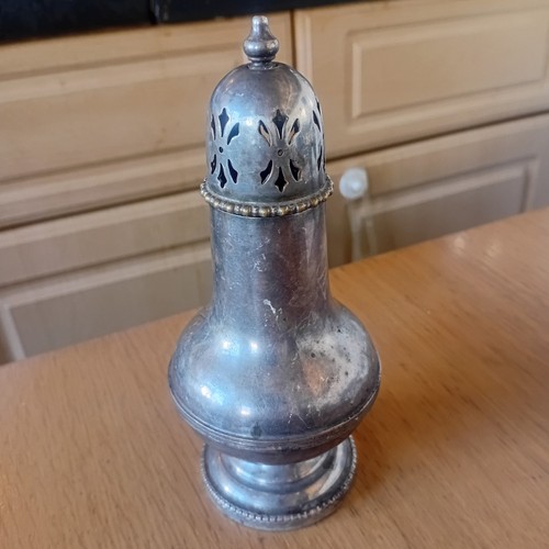 Silver plated sugar shaker - silver, sugar/shaker