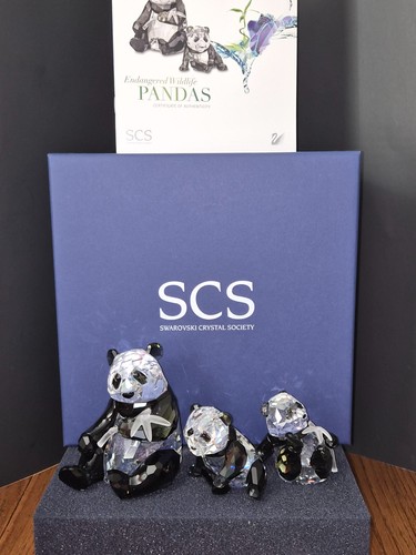 Swarovski panda mother - panda, 2
