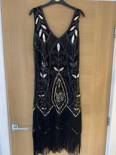 Metme 1920s black flapper - 1920s,