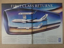 2/1987 PUB ROLLS-ROYCE TAY ENGINE FOKKER 100 BOEING 747 757 RB211-524D -535C AD