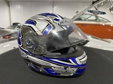 KBC Motorcylce Helmet Blue And