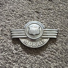 VINTAGE MORRIS METAL BONNET