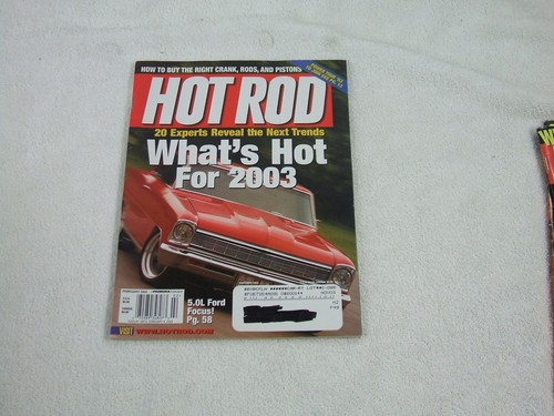 Hot rod magazine february - hot,