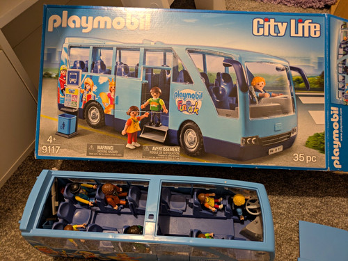Playmobil city life coach bus - city,