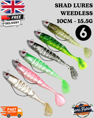10cm soft bait fish - soft, shad