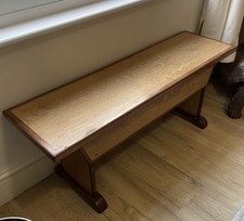 Vintage Wooden Hallway Bench