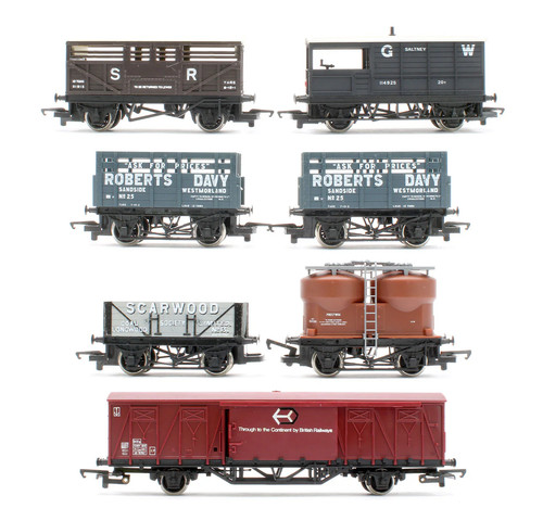 Hornby gauge rake of 7 - 'oo',