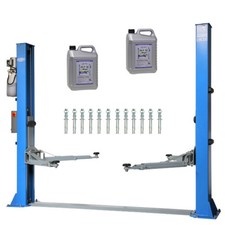 Two Post Car Lift Ramp - Twin Busch 2 Post Lift - Electronic release 4.2T TW242E