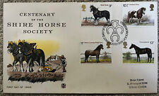 Shire Horse Society 1978 Dawn First Day Cover