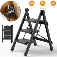 3 STEP FOLDABLE LADDER STOOL