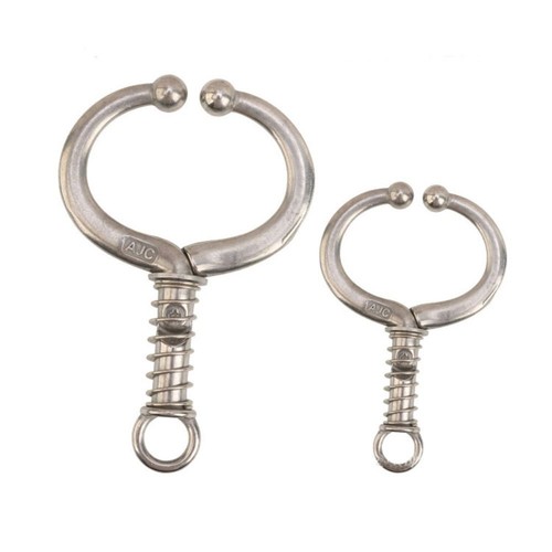Stainless steel cattle nose - steel,