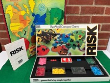 Vintage Risk Board Strategy Game in Great Condition - Full Complete Set 1985