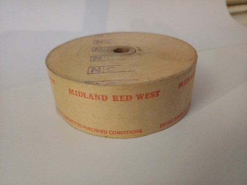 Midland red west setright bus - red,