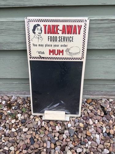 Take away food service 1950s - away,