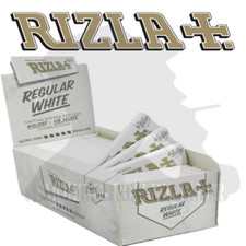 CARTINE RIZLA BIANCHE CORTE WHITE ROLLING PAPERS 50 LIBRETTI