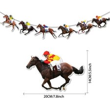 Horse Racing Banner Birthday