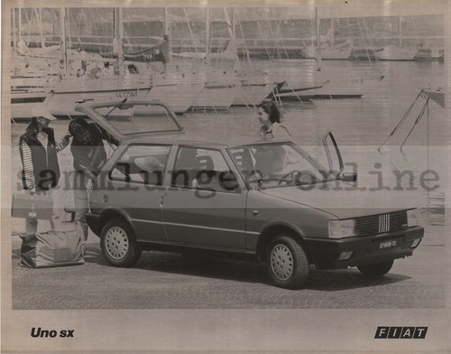 Fiat uno from 1983 - sx, scene