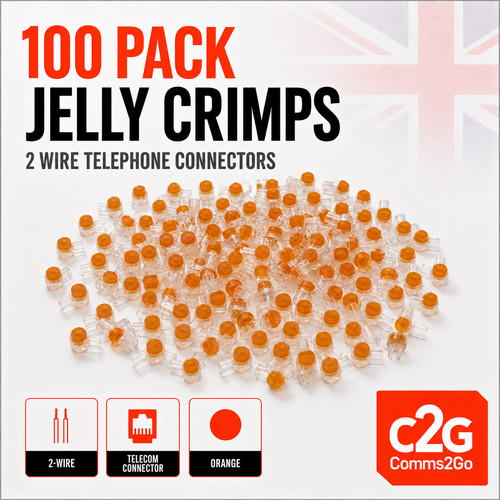 100 pack wire telephone - 100,