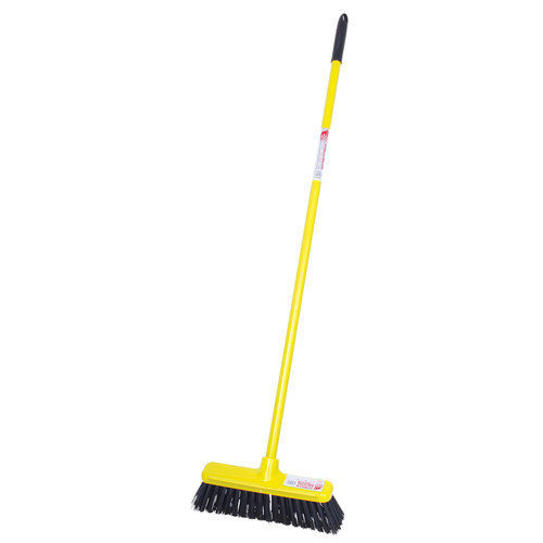 Long handled broom - broom, yard